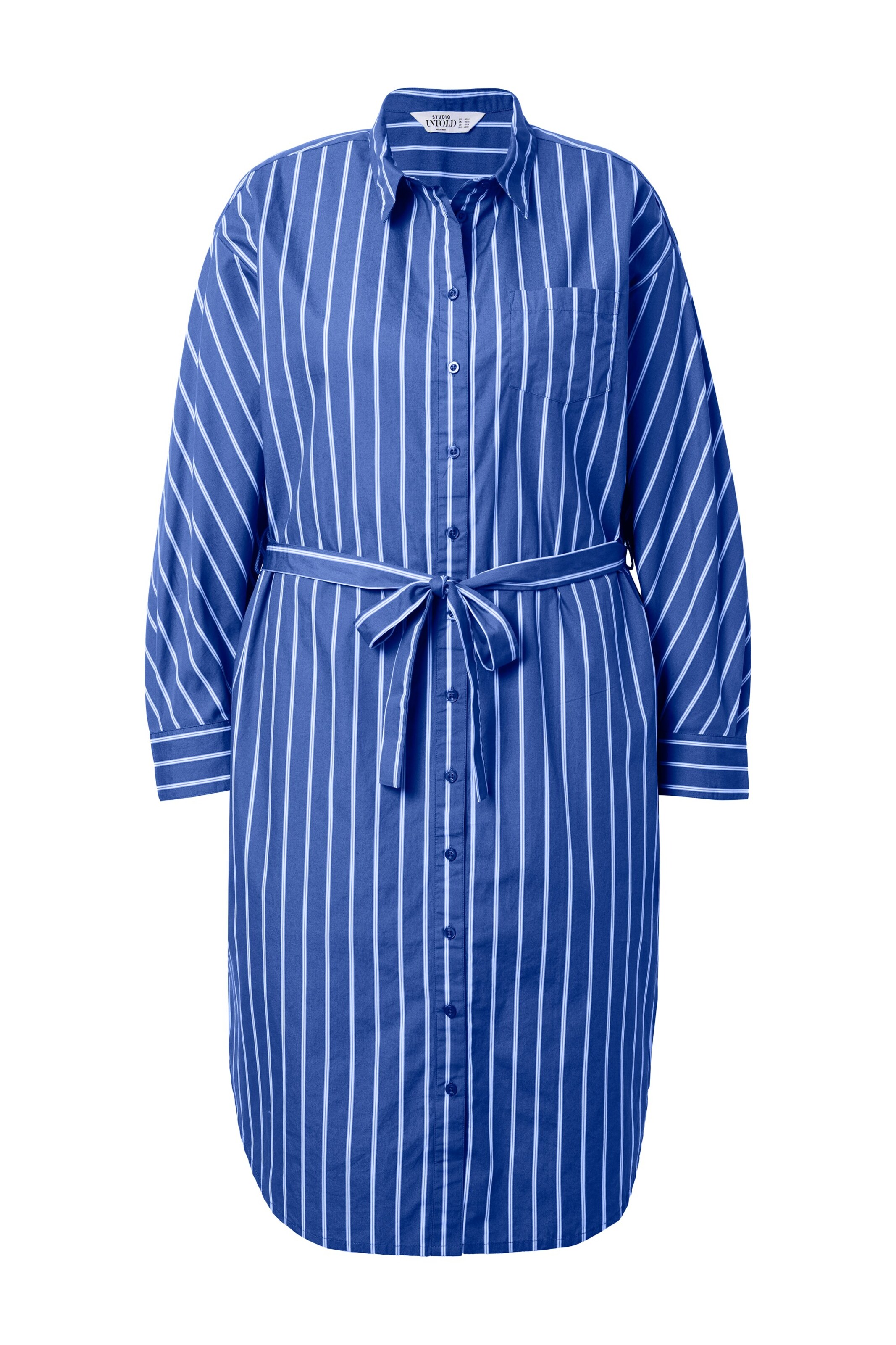 Studio Untold Blusenkleid in Blau: Vorderseite