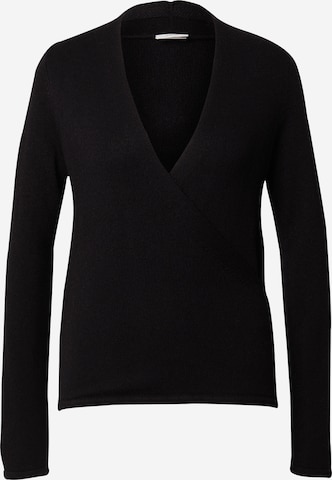 s.Oliver BLACK LABEL Sweter w kolorze czarny: przód