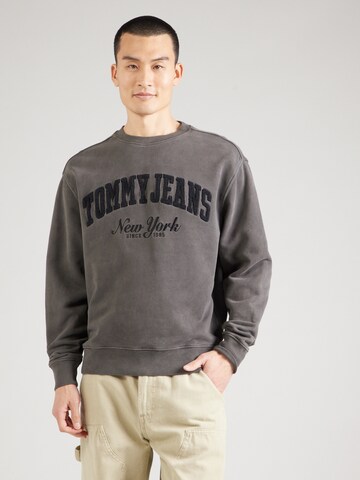 Tommy Jeans Bluzka sportowa w kolorze czarny: przód