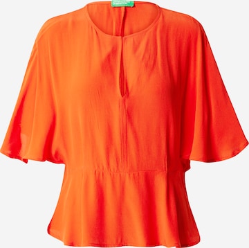 UNITED COLORS OF BENETTON Bluse i oransje: forside