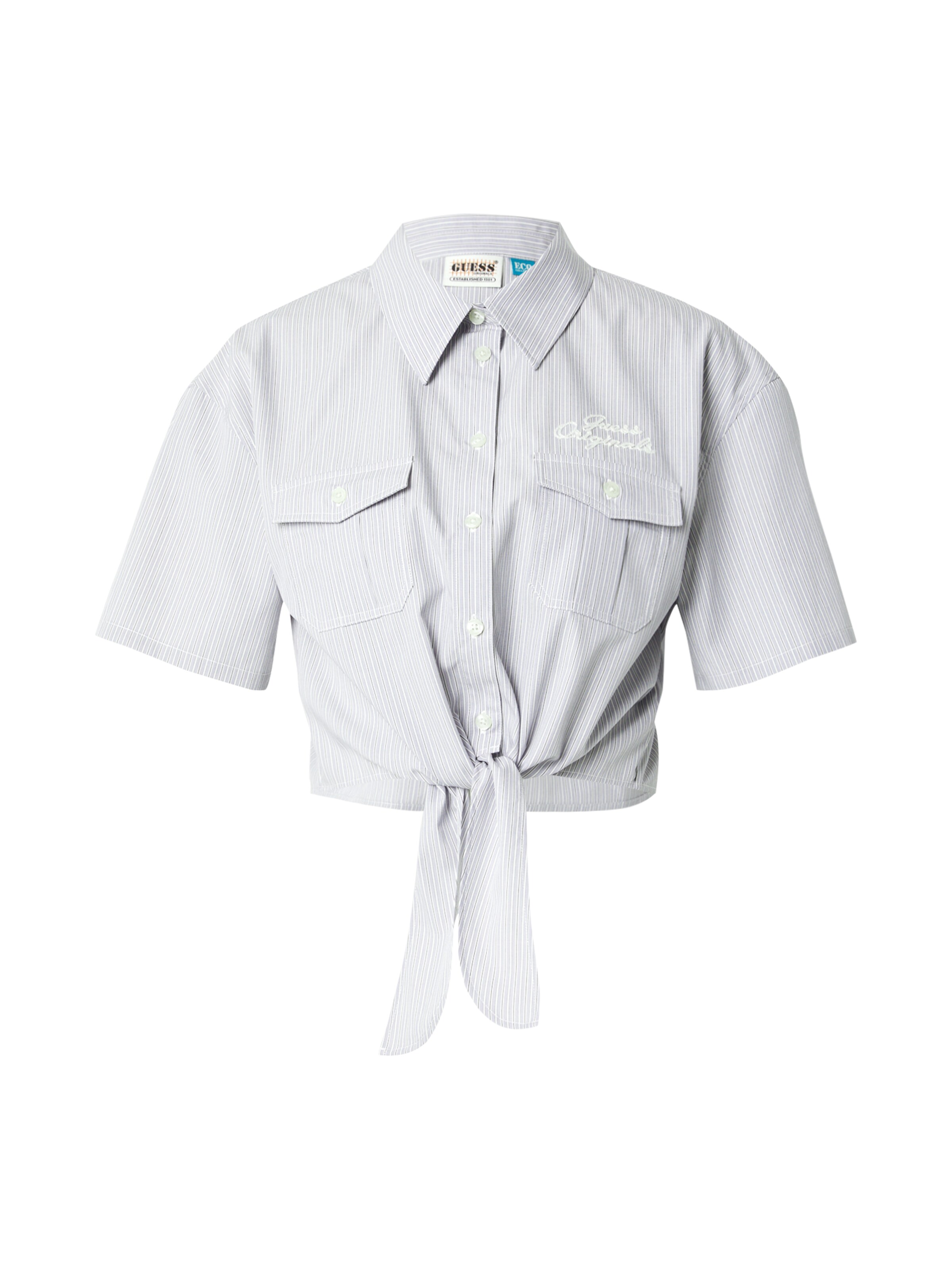 GUESS Originals Blouse in Blue: front