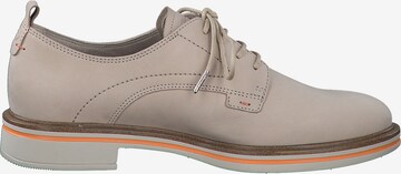 TAMARIS Veterschoen in Beige