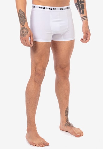 Redbridge Boxer shorts 'Bangor' in White: front