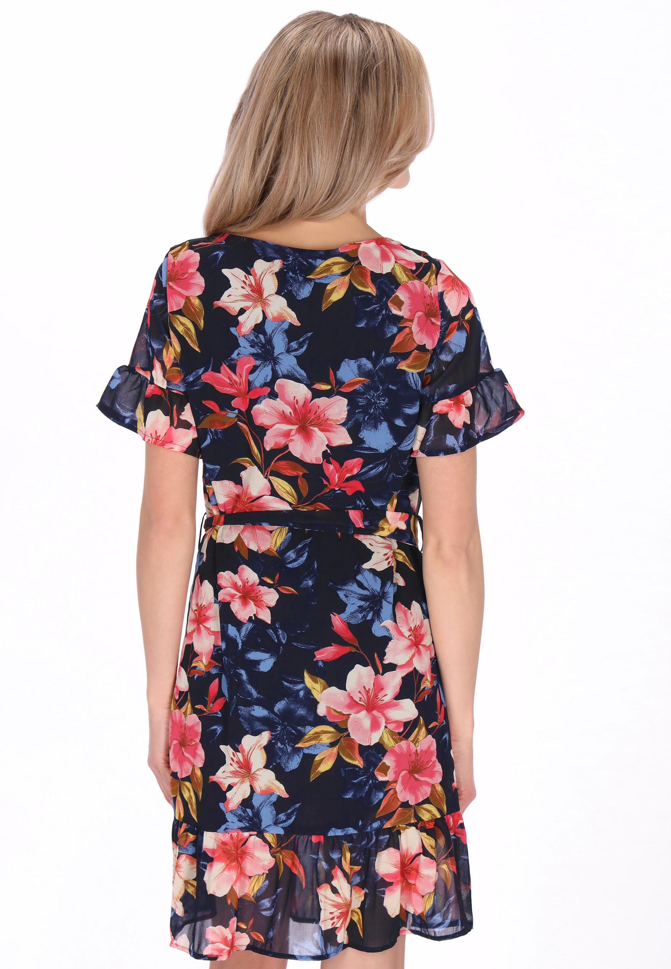 Usha - Vestido en azul