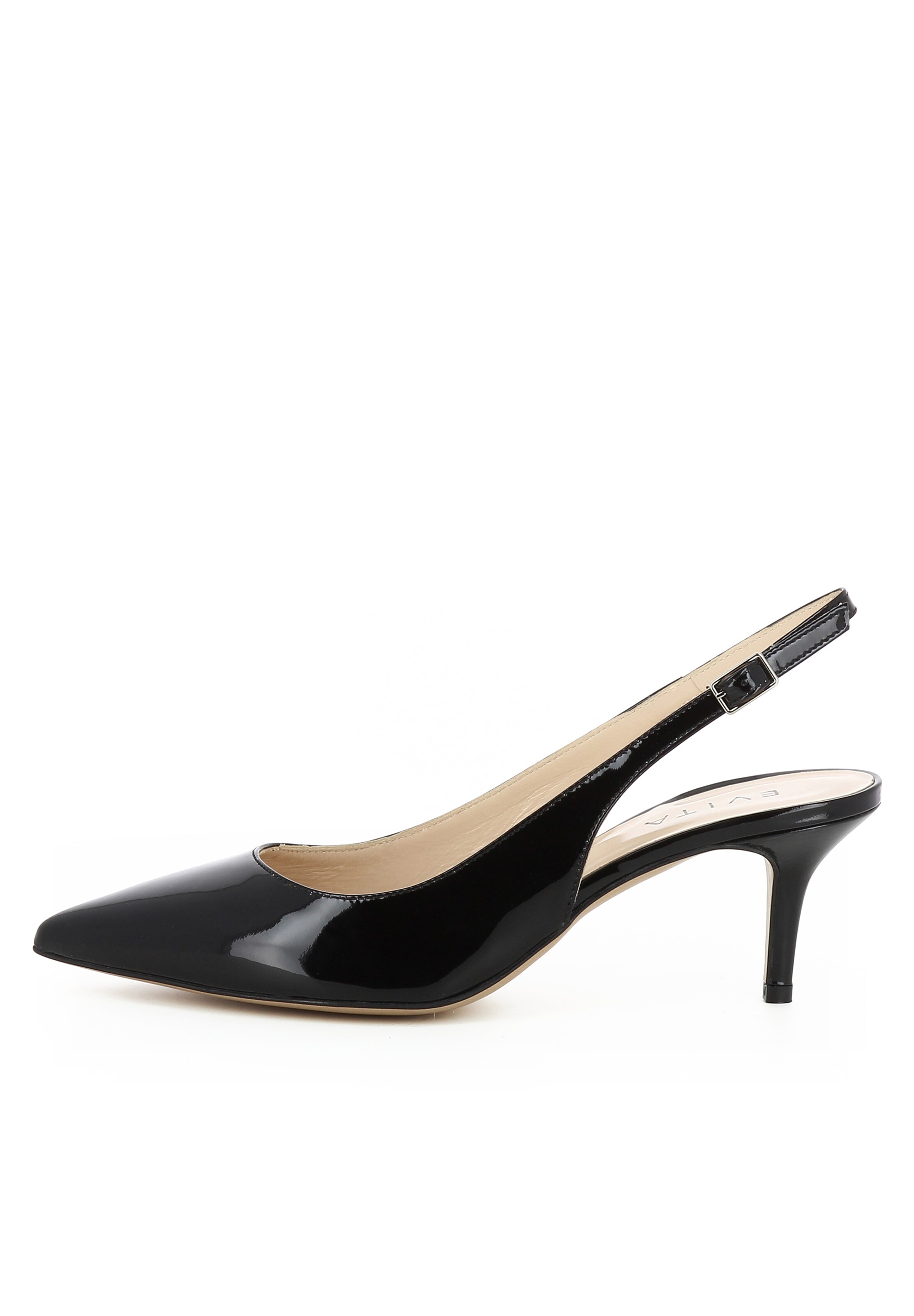 EVITA Damen Sling Pumps GIULIA in schwarz, Produktansicht
