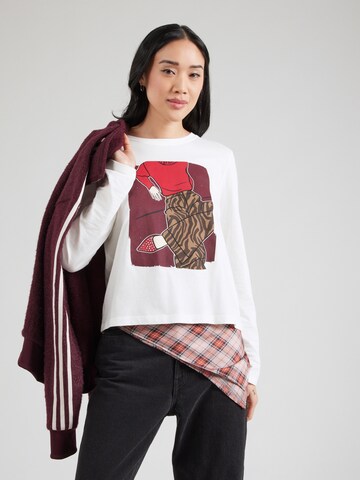 s.Oliver Μπλουζάκι σε μπεζ: μπροστά