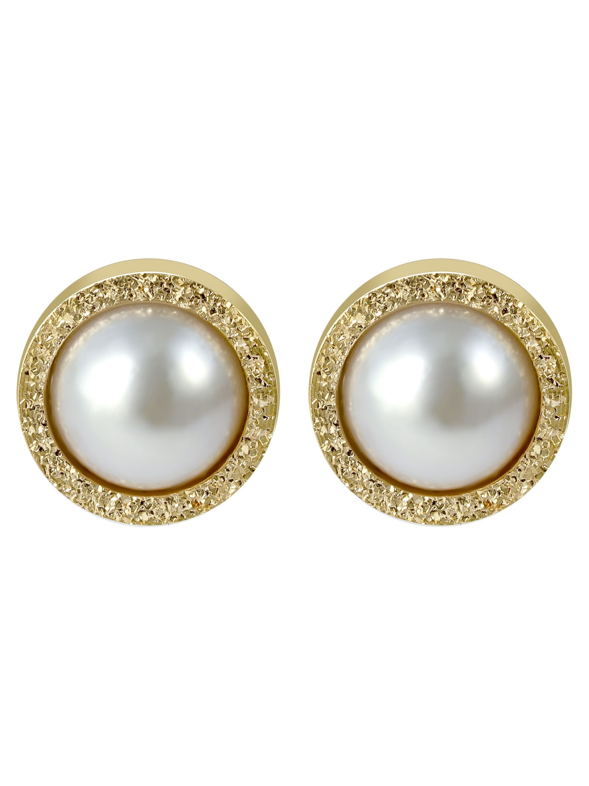 Akzent Earrings 'Edelstahl, langlebig' in Gold: front