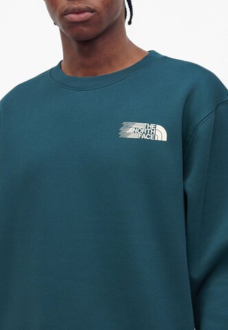 THE NORTH FACE Sweatshirt 'RETRO TRAIL' in Groen