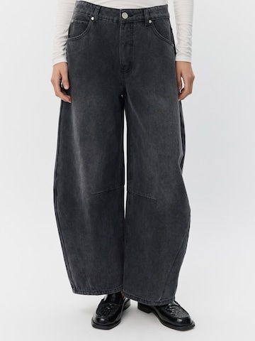 Sofie Schnoor Baggy Jeans 'TOMAR' in Schwarz: Vorderseite