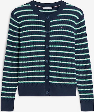 Cardigan TOMMY HILFIGER en bleu : devant