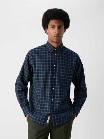 SCOTCH & SODA Rovný strih Košeľa - Zelená: predná strana