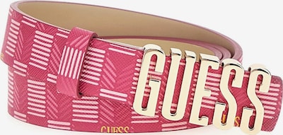 GUESS Gürtel 'Vikky' in fuchsia / weiß, Produktansicht