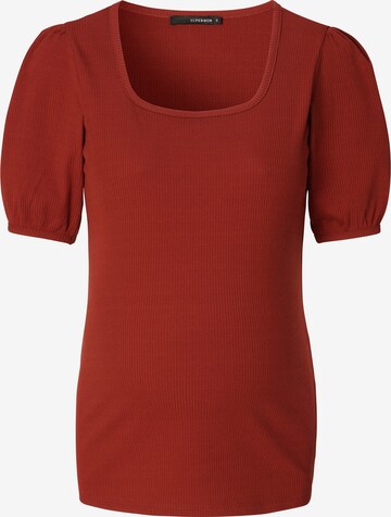 T-shirt 'Fannett' Supermom en rouge : devant