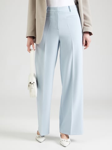 MORE & MORE Широкий Плиссированные брюки в Синий: спереди