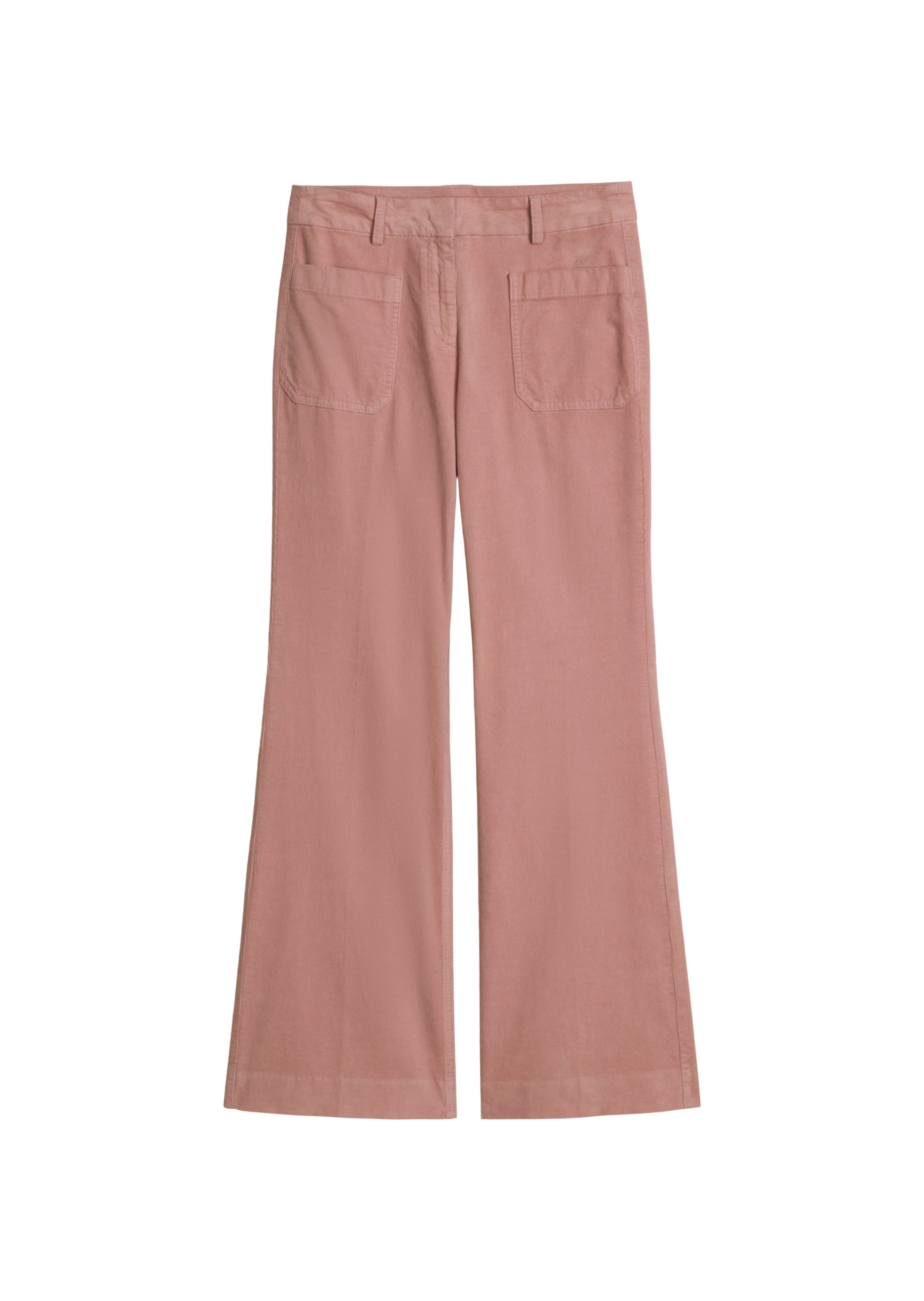 Marc O'Polo Flared Hose in Pink: Vorderseite