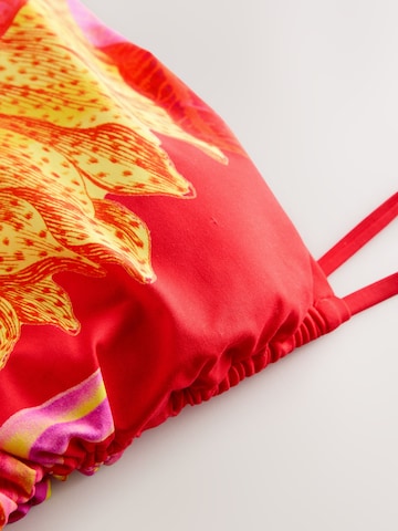 Next Bandeau Shaping Swimsuit in Red