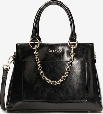 Kazar Handbag in Black: front