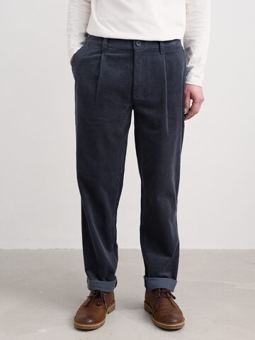 Seasalt Cornwall Regular Hose 'Yeoman' in Grau: Vorderseite