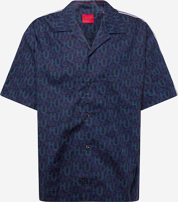 HUGO Klasický střih Košile 'Egeeno' – modrá: přední strana