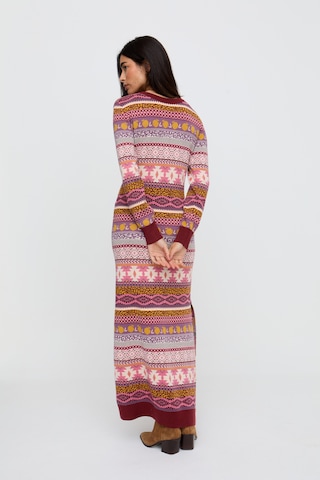 RAFFYA Knit dress 'Elvis' in Red