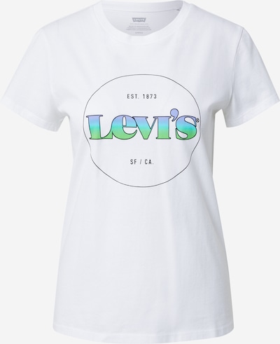 LEVI'S ® T-Shirt 'The Perfect Tee' in grün / jade / helllila / weiß, Produktansicht