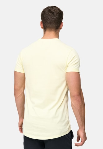 T-Shirt ' Kloge ' INDICODE JEANS en jaune