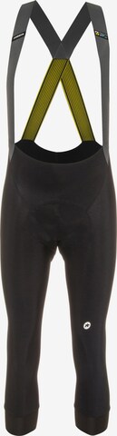 Assos Skinny Workout Pants 'MILLE' in Black: front