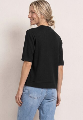 STREET ONE Strickjacke in Schwarz