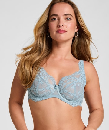 Hunkemöller BH in Blauw: voorkant