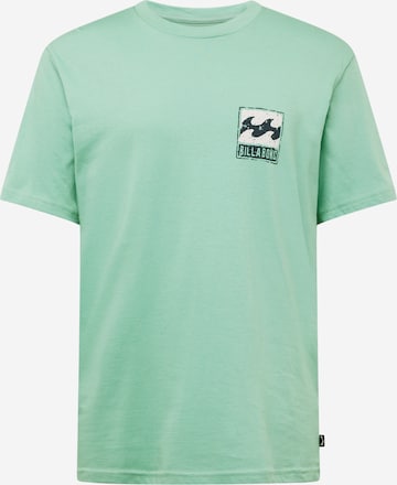 BILLABONG Tričko 'STAMP' – zelená: přední strana