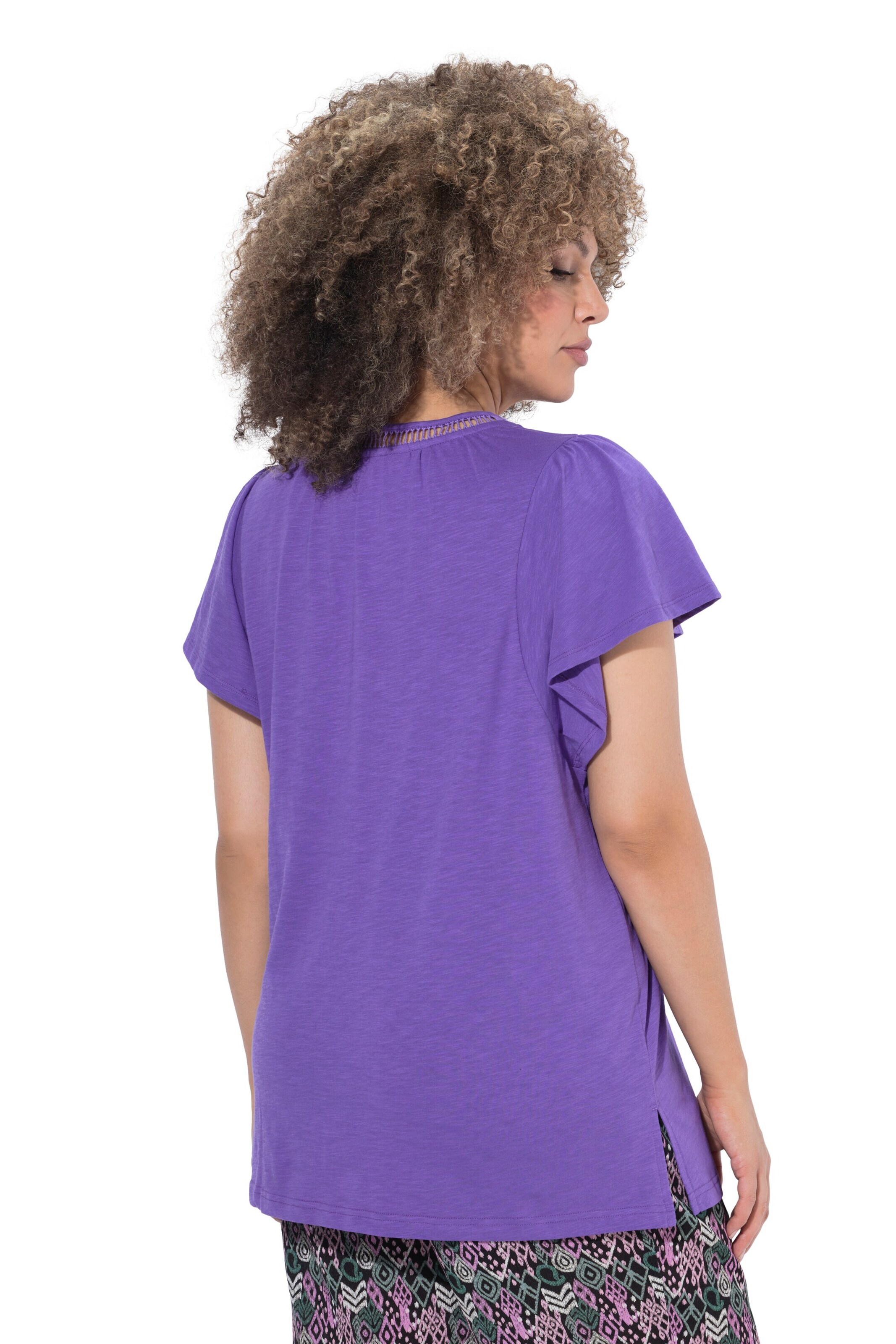 Ulla Popken Shirt in Lila