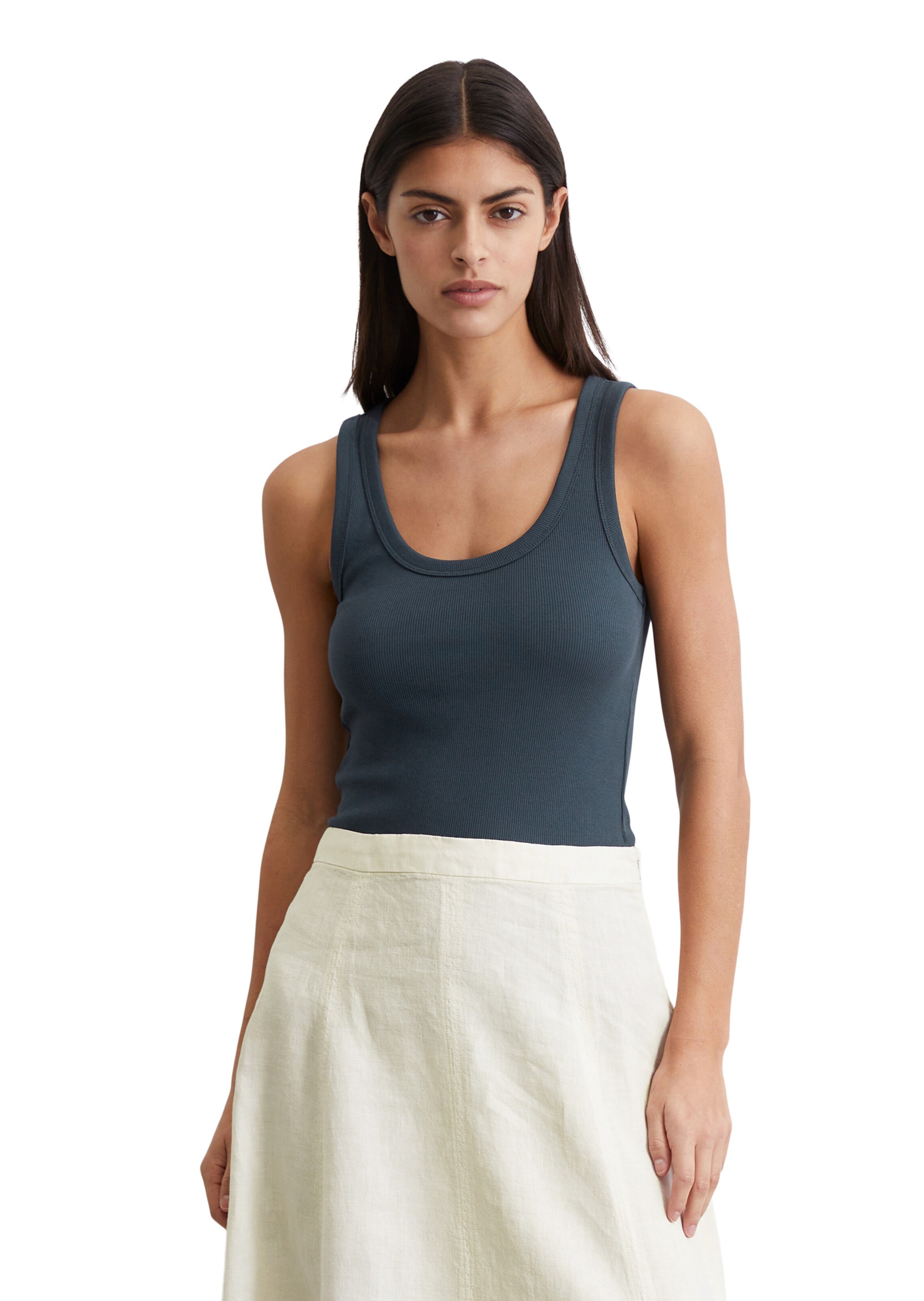 Marc O'Polo Top in Blau: Vorderseite