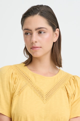 T-shirt 'PZBIANCA' Pulz en jaune