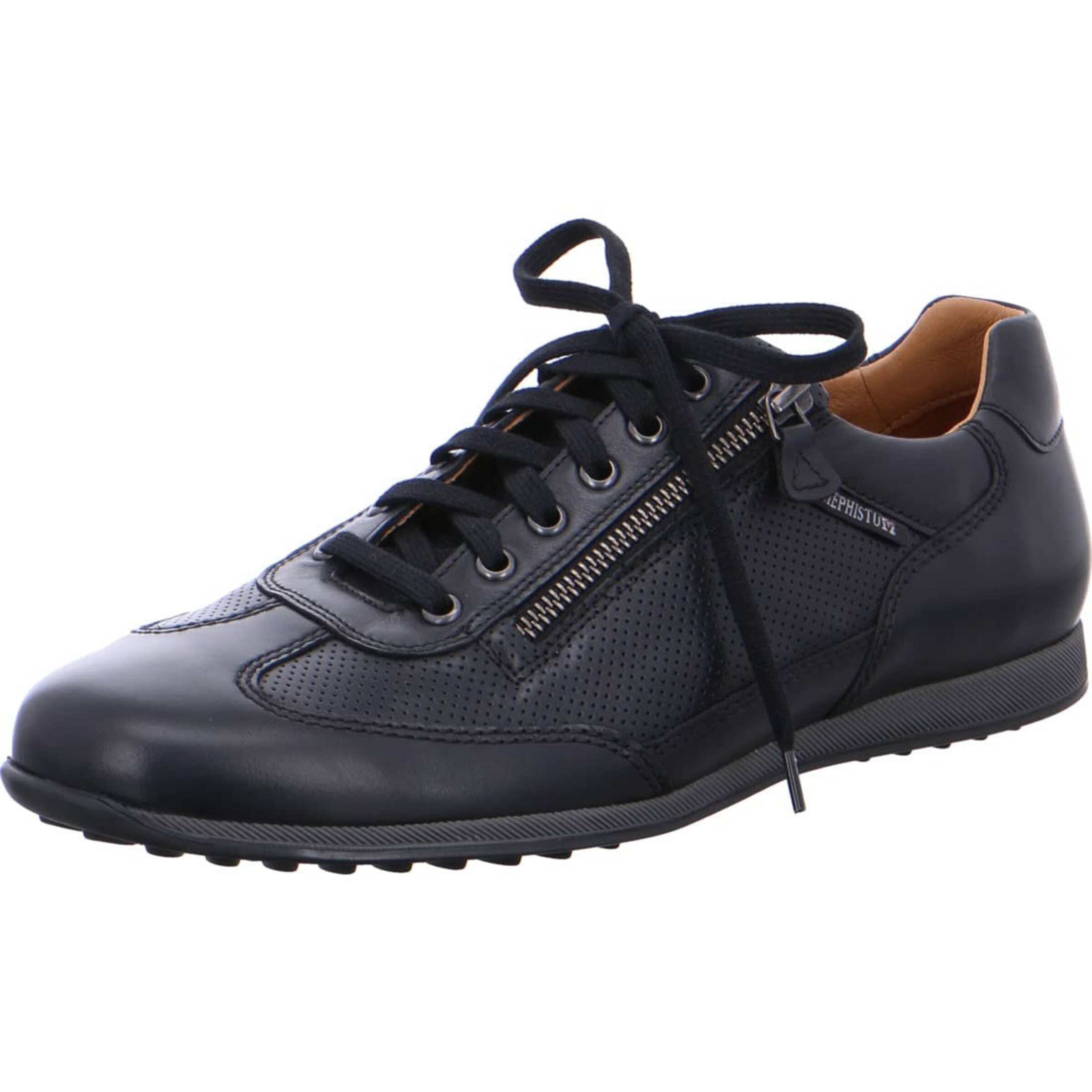 MEPHISTO Platform trainers in Black: front