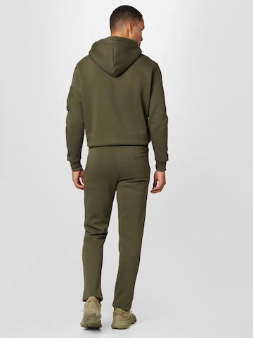 ALPHA INDUSTRIES Slimfit Bukse i grønn