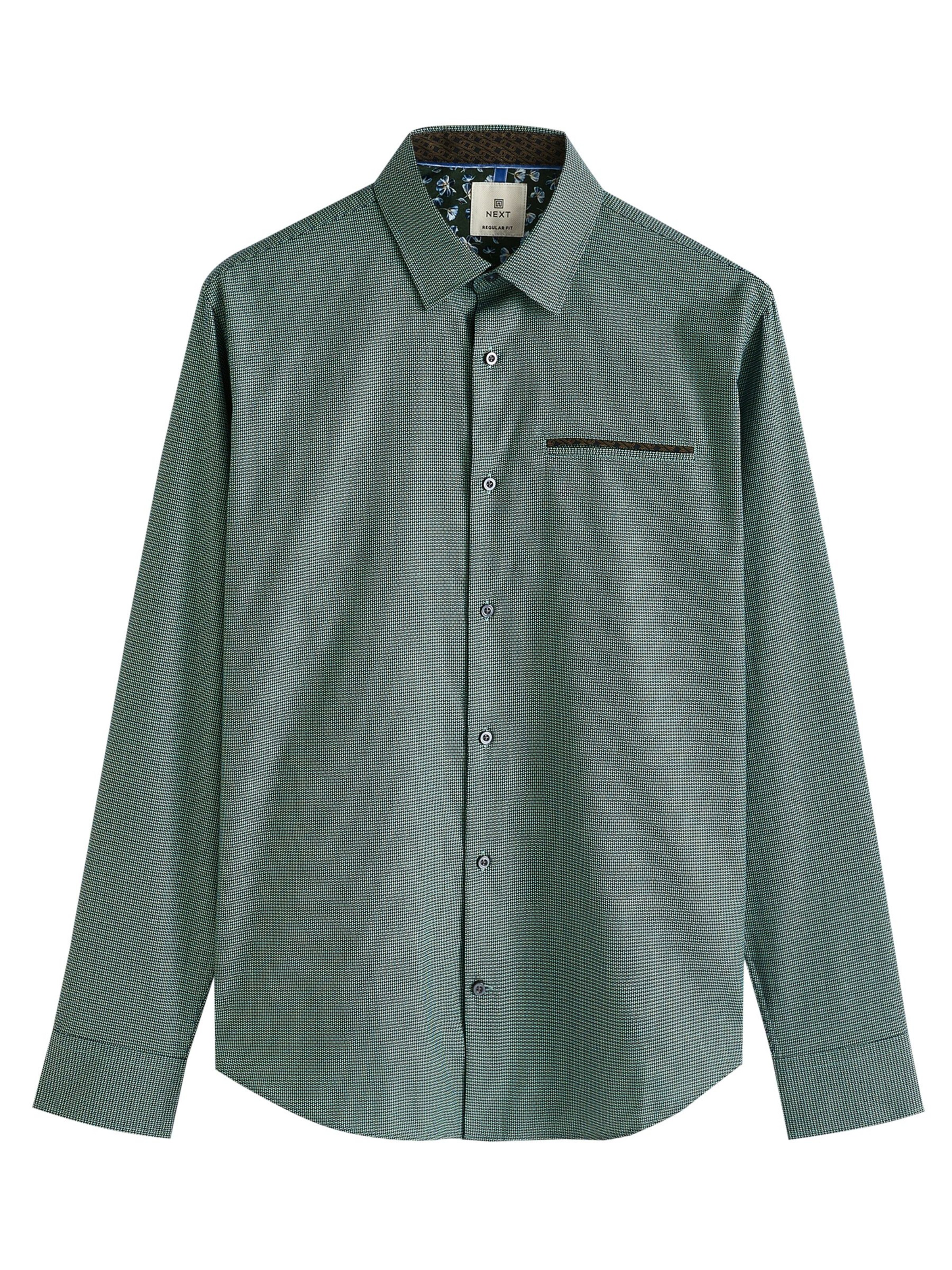 Next Koszula w kolorze zielony: przód