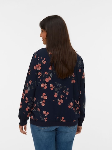 Vero Moda Curve - Chaqueta de entretiempo 'VMCNew Hallie' en azul