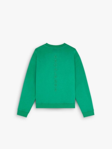 Bluză de molton de la Scalpers pe verde