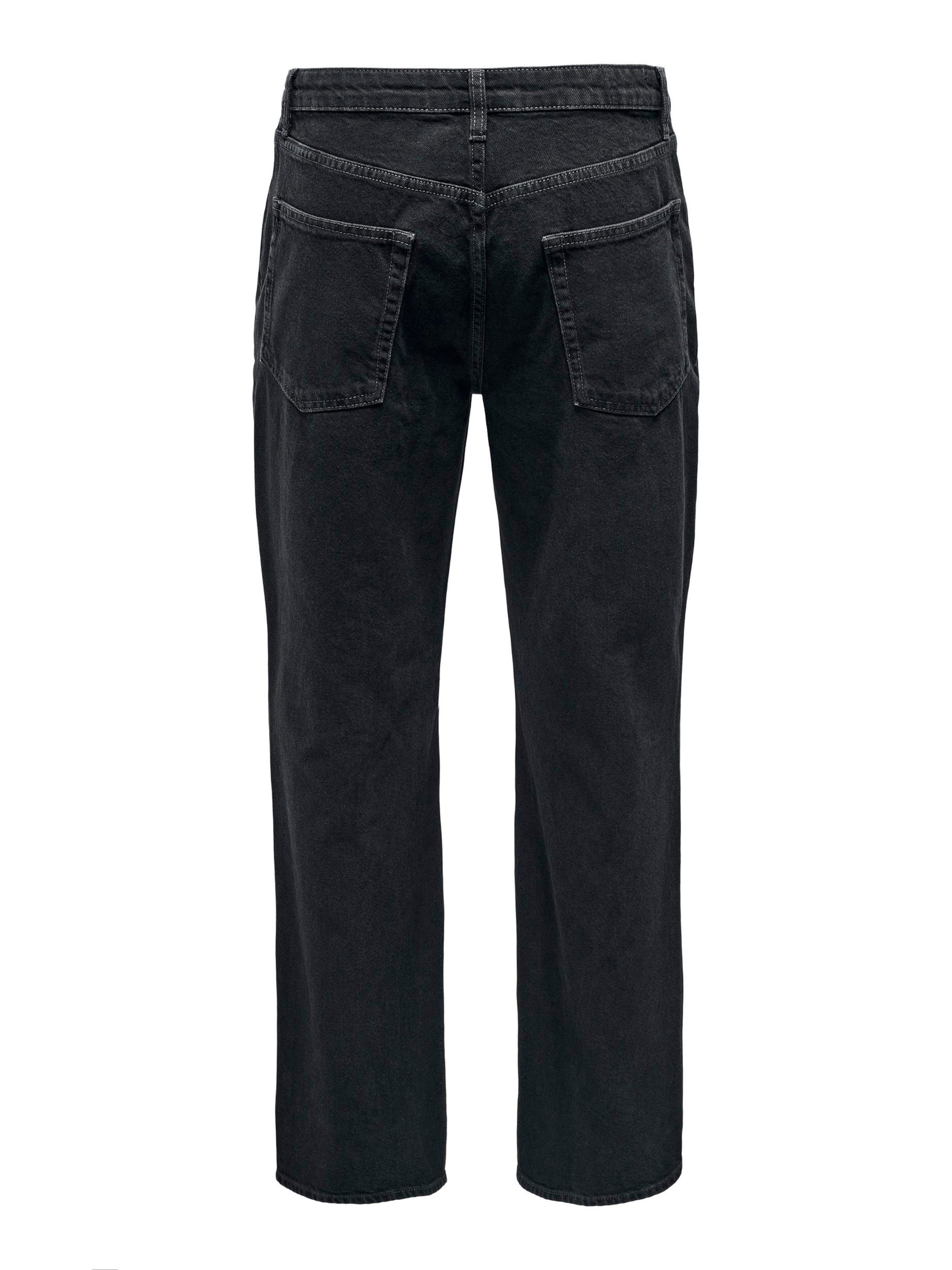 Only & Sons Slim fit Jeans 'ONSLoom' in Black