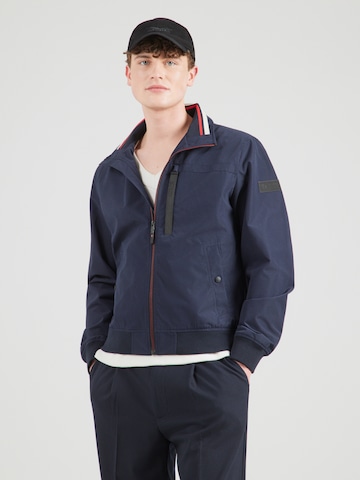 Geacă de primăvară-toamnă de la s.Oliver pe albastru: față