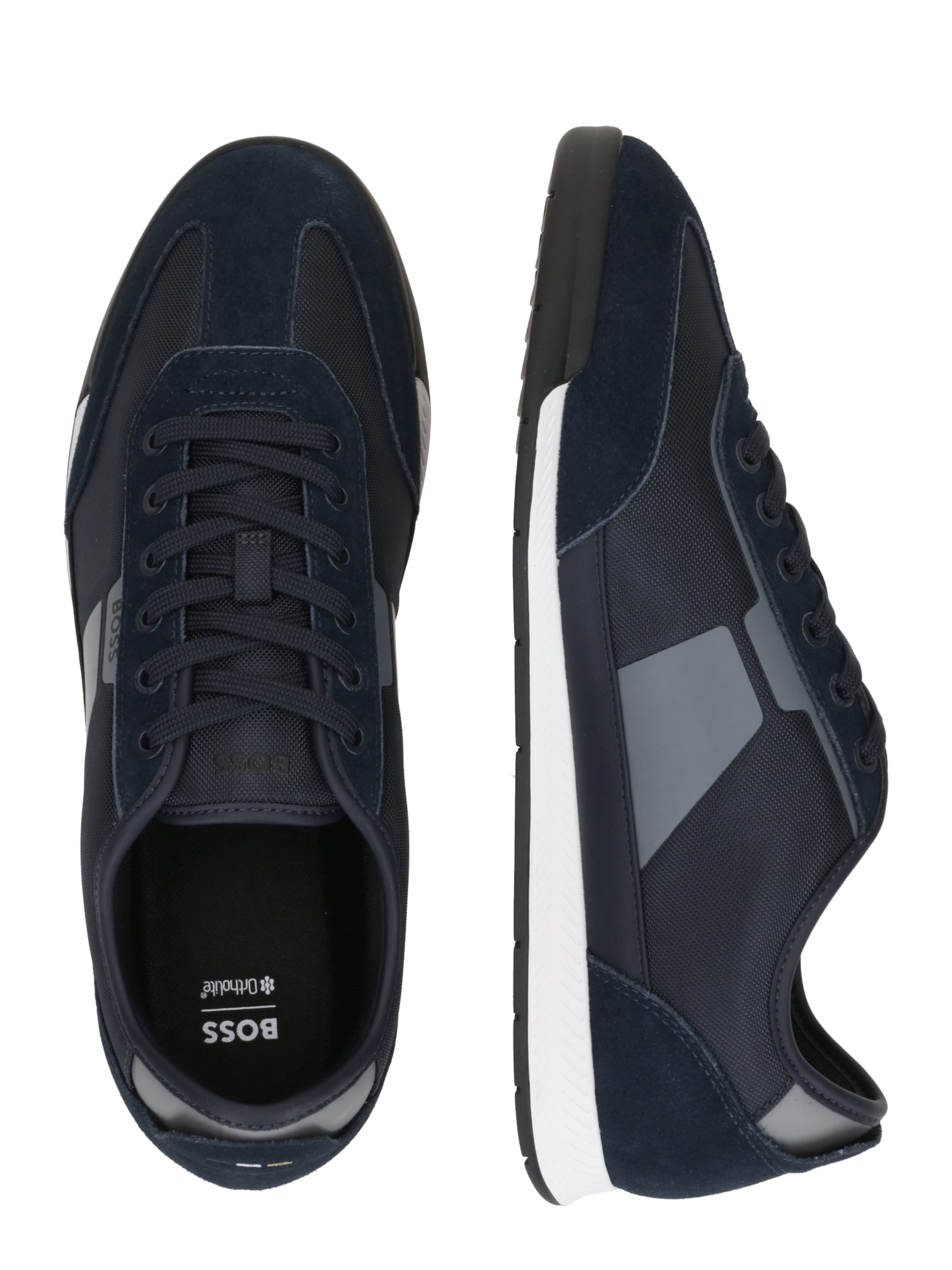 BOSS Sneakers 'Nitan' in Blue