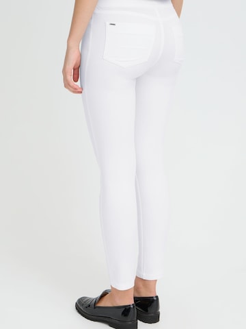 Oxmo Slim fit Trousers 'Keily' in White
