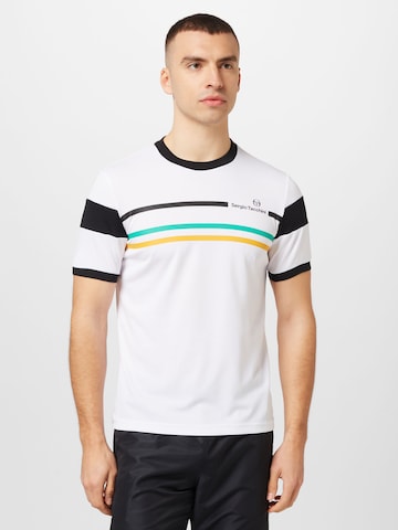 Sergio Tacchini Shirt 'PLUG IN' in Weiß: predná strana