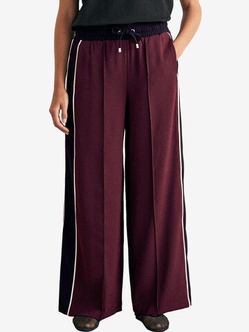 Next Wide leg Broek in Lila: voorkant