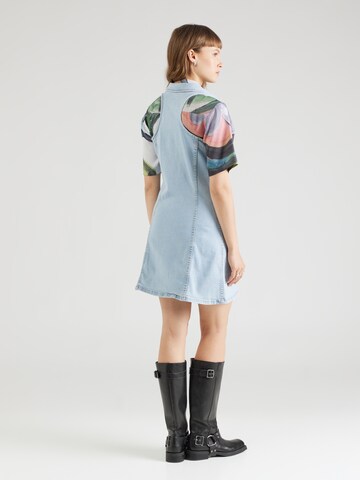 WRANGLER Платье-рубашка 'DENIM COLLARED DRESS' в Синий