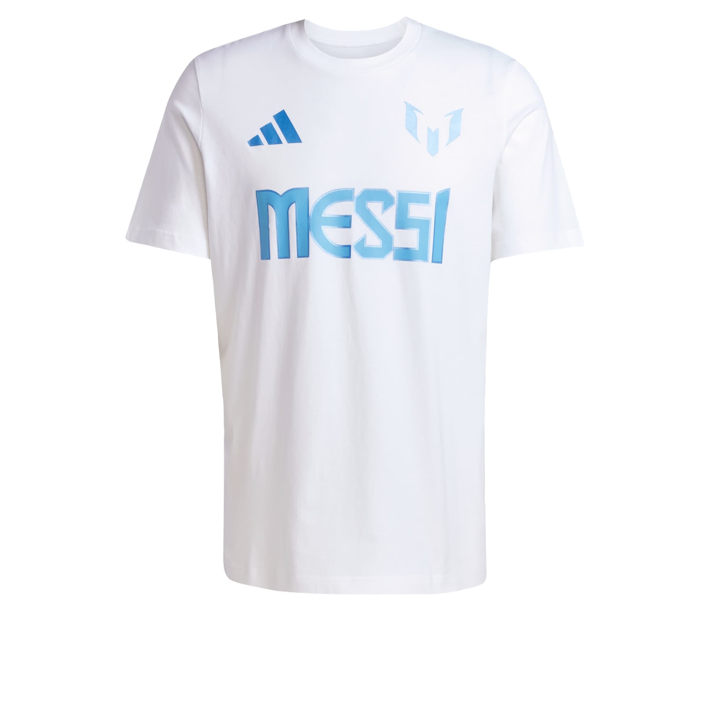 T-Shirt fonctionnel 'Messi' ADIDAS PERFORMANCE en blanc : devant