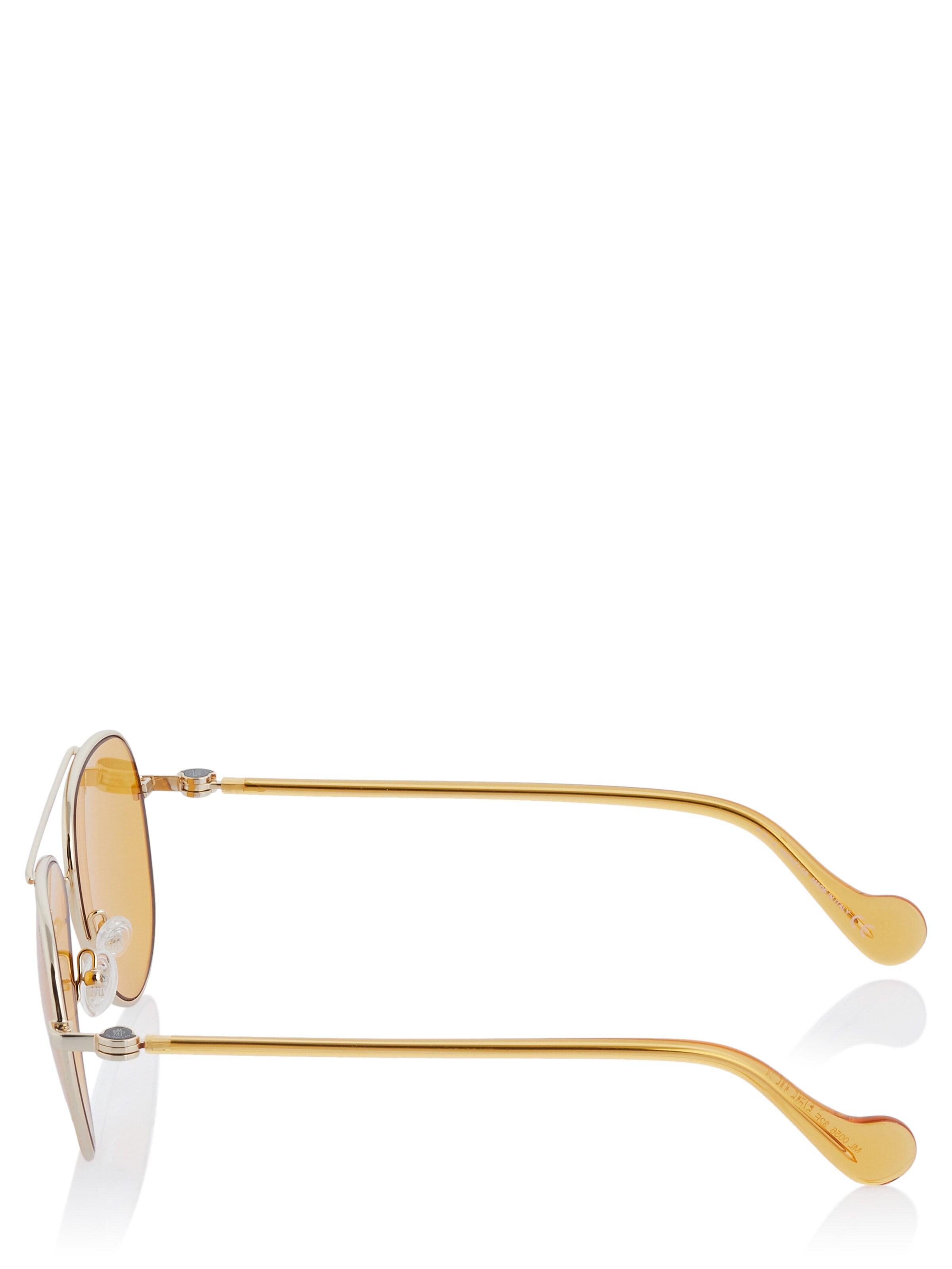 MONCLER Okulary przeciwsłoneczne 'Moncler Sonnenbrille' w kolorze złoty