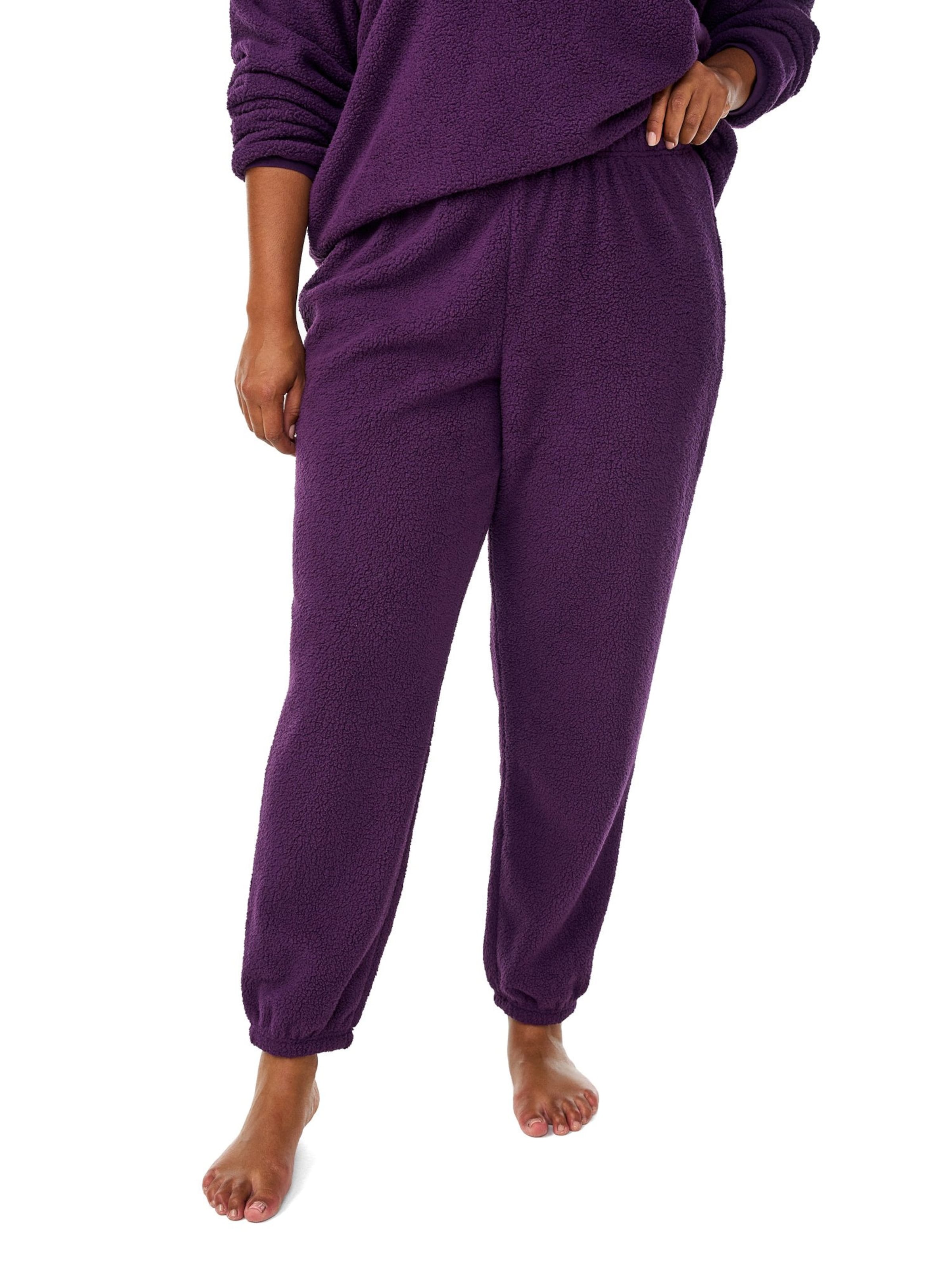 Zizzi Tapered Παντελόνι 'Mkarli' σε λιλά