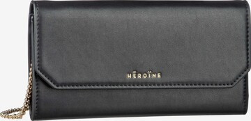 Maison Hēroïne Crossbody Bag 'Marianne' in Black: front