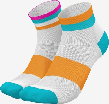 INCYLENCE Athletic Socks 'BANDS SHORT' in Blue: front